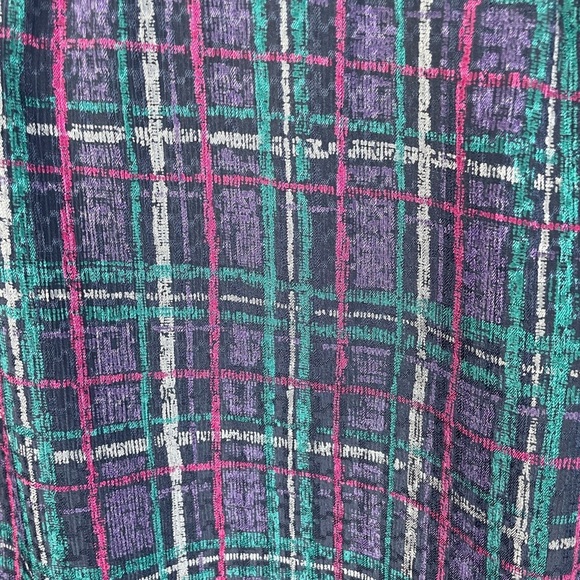 Pendleton Vintage County Sophisticates Button Down Petite Plaid Shirt S W - Picture 4 of 10
